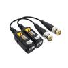 Douzime 5 Pairs 4K CCTV Video Balun Connectors Passive AHD/TVI/CVI/CVBS Signal Transceivers Compatible with 8MP/5MP/4MP/3MP/720P/960P/1080P Single Channel for BNC Male Cable Security Camera System view 4