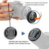105mm Lens Cap Center Snap on Lens Cap Suitable for Compatible with All Brands Any 105mm with Camera Lenses. view 2