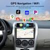 2G+64G Car Radio for Toyota Corolla 2009-2013, Android Car Stereo Wireless Carplay, Rimoody 9 inch Touch Screen for Corolla Android Auto Bluetooth GPS WiFi FM Mirror Link RCA + Backup Camera view 3