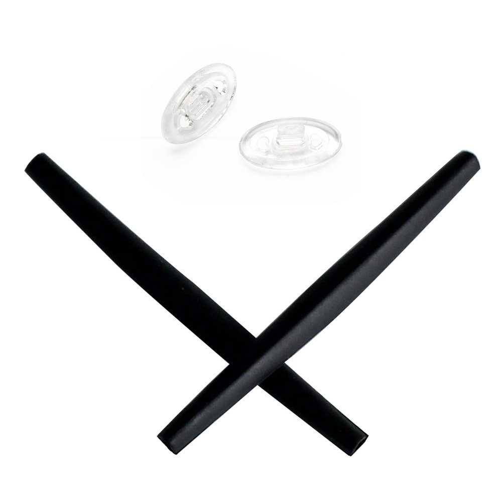 Mryok Replacement Earsocks Nosepieces Kits for Oakley Warden Sunglasses - Black