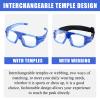 GGBuy Sports Basketball Goggles Outdoor Football Protective Glasses Head Mounted Frame Dual Purpose Safety Eyewear Anti Shock Collision (Blue) view 2