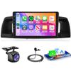 2G+64G Rimoody Android 13 Car Radio for Toyota Corolla ex 2007-2012, Car Stereo Wireless Carplay Android Auto GPS Navigation WiFi 9 Inch Touch Screen Mirror Link Bluetooth FM RDS SWC + Backup Camera view 1