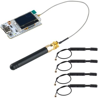 DIYmalls 915 ESP32 LoRa V3 + 915MHz LoRa Spring Antenna