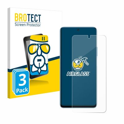 brotect Glass Screen Protector Film Compatible with Honor Magic 4 Lite (3 Pack) - Glass-Foil 9H Protection [Scratch Resistant, High Clarity]