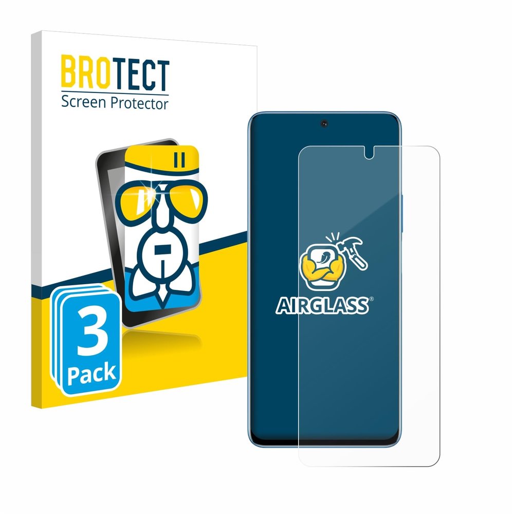 brotect Glass Screen Protector Film Compatible with Honor Magic 4 Lite (3 Pack) - Glass-Foil 9H Protection [Scratch Resistant, High Clarity]