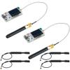 DIYmalls ESP32 LoRa 32 V3 + 915MHz LoRa Spring Antenna view 1