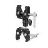 CAMVATE Double Super Crab Gripper Clamps with Adjustable 1/4"-20 Ball Head Holder Adapter for Photographic Devices - 3085 view 1