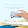 OIF Desktop Vacuum Cleaner, Table Vacuum Cleaner,Mini Table dust Sweeper Convenient Two AA Batteries Cordless&360 Rotatable Design for Keyboard/Home/School/Office view 3