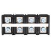 2 Row Wide Barrier Terminal Strip with Clear Plastic Terminal Strip Cover Speaker for Power Distribution Wiring for TC-1504 view 4
