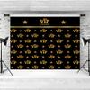 12x10FT VIP Photography Backdrop Red Carpet Event Backdrop for Star Catwalks Stage Photography Background Cine Film Show Booth Celebrity Activity Portrait Party Banner Wallpaper view 2