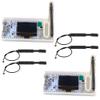 DIYmalls 2pcs 915 ESP32 LoRa 32 V3 Board with Case + 5pcs 915MHz LoRa Spring Antenna view 1