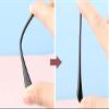 BEHLINE Sunglass Temple Tips,Replacement Ear Sock Glasses End Tips/Eye Tips Retainer,Eyeglasses Piece Tube Sleeve Anti-slip for Aviator Sunglass Eye Glasses Frames/Thin Metal Eyewear Frame(Brown) view 4