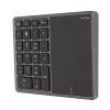 Heayzoki Number Pad Mouse Combo, 2 in 1 BT Number Pad Touchpad Mouse 22 Keys, Bt4.2 2.4G Type C Charging Keyboard 500Mah Battery Numeric Keypad for Office (Iron Gray) view 1