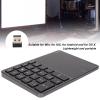 Heayzoki Number Pad Mouse Combo, 2 in 1 BT Number Pad Touchpad Mouse 22 Keys, Bt4.2 2.4G Type C Charging Keyboard 500Mah Battery Numeric Keypad for Office (Iron Gray) view 3