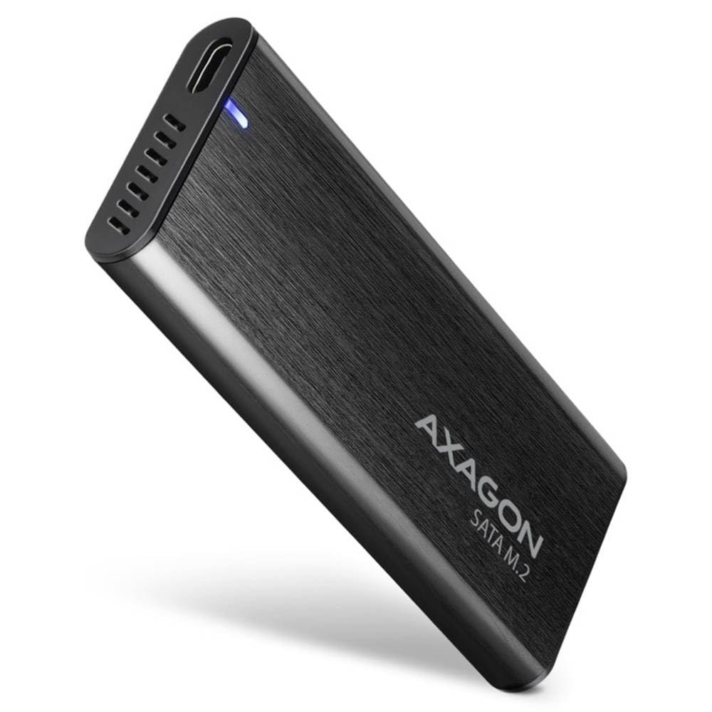 AXAGON EEM2-SBC USB-C 3.2 Gen 2 - M.2 SATA SSD 30-80mm Aluminium External Enclosure