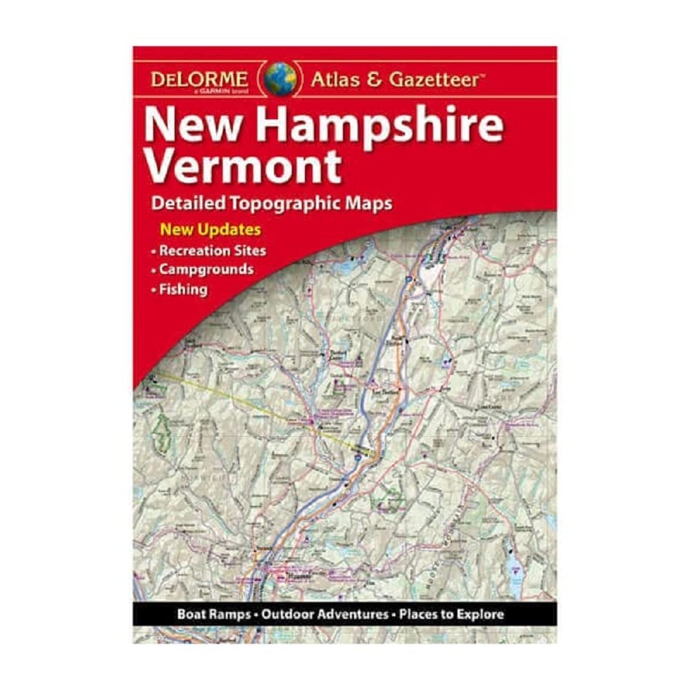 Garmin New Hampshire/Vermont Atlas & Gazetteer
