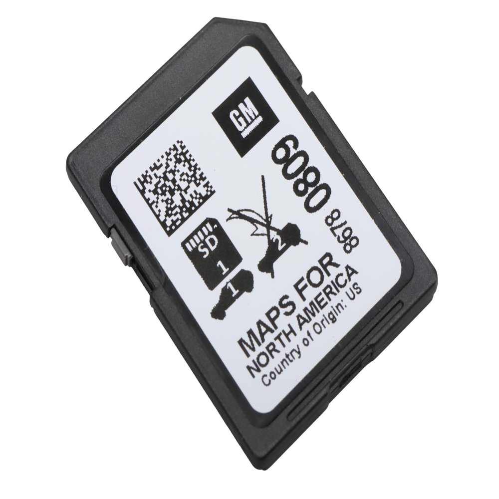 GM Genuine Parts 86780809 Navigation Data Card