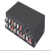 1 in 4 Out Composite BNC RCA Video Audio Splitter view 1