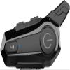 SOFFRIA Motorcycle Bluetooth Headset Wireless 2-Way 400M Dirt Bike Helmet Intercom with CVC Noise Cancellation Stereo Music IPX6 Waterproof for Half/Open Face Helmet E1 view 1