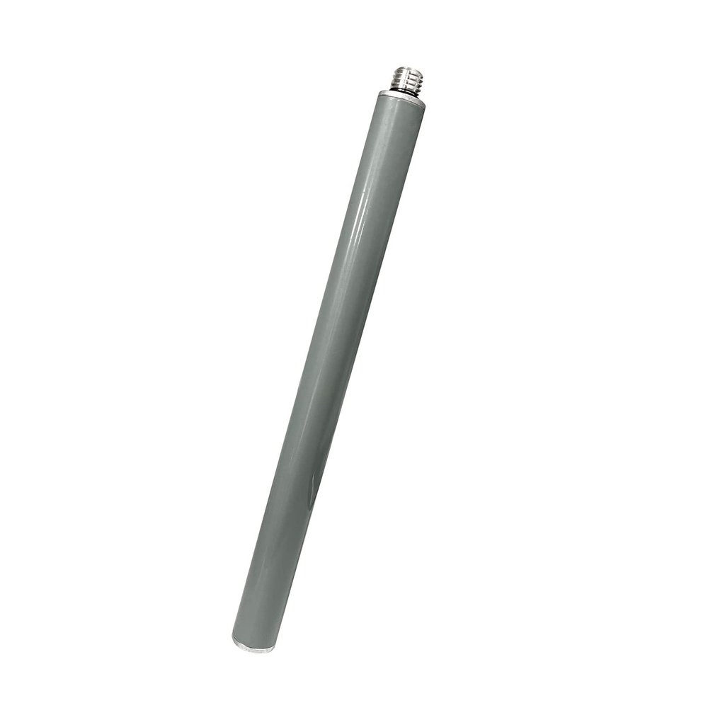 30CM GPS Antenna Extension Pole Grey Aluminum 5/8 x 11 Thread GPS GNSS Surveying Pole Antenna Extend Section