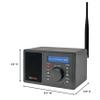 C. Crane CC WiFi 3 Internet Radio with Skytune, Bluetooth Receiver, Clock and Alarm with Remote Control, Access to Thousands of Radio Stations Worldwide view 2