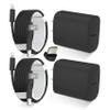 DiHines Phone 14 13 12 11 Fast Charger USB C Wall Charger [2-Pack] 10FT Fast Charging Cable Compatible with Phones 14/14 Pro/14 Pro Max/Phone 13/12/11/X/8/7/6/Pad Pro/Mini,Black view 1