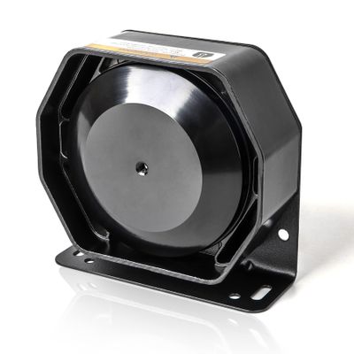 SMALLFATW Compact Siren Speaker 130DB 200 Watt, Heavy Duty Metal Housing Weatherproof, Universal for 100W 200W Siren, 1 PCS