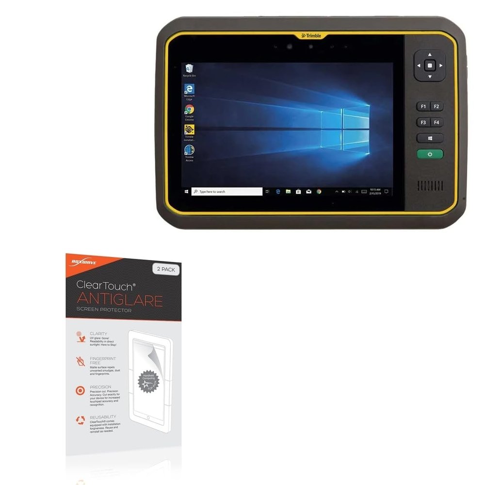 BoxWave Screen Protector Compatible with Trimble T7 - ClearTouch Anti-Glare (2-Pack), Anti-Fingerprint Matte Film Skin