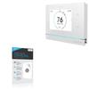 BoxWave Screen Protector Compatible with Crestron Horizon Wireless Thermostat HZ-THSTAT (3.5 in) - ClearTouch Crystal (2-Pack), HD Film Skin - Shields from Scratches view 1