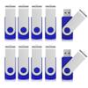 Aiibe 32GB Flash Drive 20 Pack 32GB USB Flash Drives Thumb Drive USB 2.0 Memory Stick Jump Drives USB Drive Bulk (32G, Blue) view 1