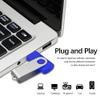 Aiibe 32GB Flash Drive 20 Pack 32GB USB Flash Drives Thumb Drive USB 2.0 Memory Stick Jump Drives USB Drive Bulk (32G, Blue) view 3