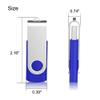 Aiibe 32GB Flash Drive 20 Pack 32GB USB Flash Drives Thumb Drive USB 2.0 Memory Stick Jump Drives USB Drive Bulk (32G, Blue) view 4