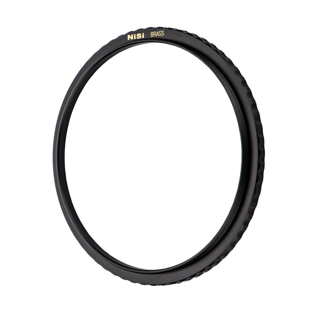NiSi - Brass Pro 52mm to 77mm Step-Up Ring - Threaded Stepping Adapter Ring, 52mm Male Lens Attachment 77mm Female Filter and Accessory Thread - Matte Black Finish to Prevent Reflections, Brass Alloy