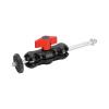 SZRIG Mini Ball Head Holder Support with Long Extended 1/4"-20 Thread Screw for Camera Acessories(Red) view 4