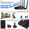 RX Only, Wireless HDMI Extender Receiver, Up to 1 TX to 4 RX Connections, Max Line-of-Sight Transmission Distance 1 TX to 1 RX (250m), 1 TX to 2 RX (230m), 1 TX to 3 RX (210m), 1 TX to 4 RX (190m) view 4