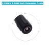 3FT 5.5mm x 2.5mm DC Power Extension Cable, Straight to Right Angle, Male to Female Jack Plug Power Supply Adapter Extension Cord for CCTV Surveillance Security Camera LED DVR Router view 3