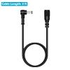 3FT 5.5mm x 2.5mm DC Power Extension Cable, Straight to Right Angle, Male to Female Jack Plug Power Supply Adapter Extension Cord for CCTV Surveillance Security Camera LED DVR Router view 4