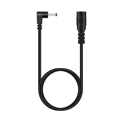 3FT 3.5mm x 1.35mm DC Power Extension Cable, Straight to Right Angle, Male to Female Jack Plug Power Supply Adapter Extension Cord for CCTV Surveillance Security Camera LED DVR Router