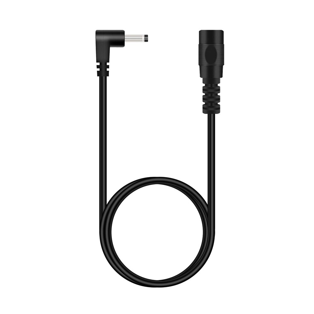 3FT 3.5mm x 1.35mm DC Power Extension Cable, Straight to Right Angle, Male to Female Jack Plug Power Supply Adapter Extension Cord for CCTV Surveillance Security Camera LED DVR Router