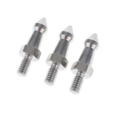 Easnea 3 x 1/4'' Screw Interface Tripod Mounting Camera Monopod Spikes Replacement Part - 4cm