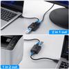 ChenYang CY KVM Bidirectional USB 3.0 Switch Selector 2 to 1 PCs Sharing or 1 to 2 Hub for Keyboard Mouse Scanner Printer view 2