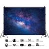 10x8FT Night Sky Star Backdrops Dark Blue Stars Clouds Photography Background Universe Space Theme Starry Photography Backdrop Galaxy Stars Backdrop Banner for Studio view 2