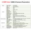 HTENG VISHI High Speed USB3.0 Color 2.3MP 1/1.2" Machine Vision Global Shutter Digital Industrial Camera C-Mouth Supports Windows and Linux SDK Indoor Area Scan Camera 1920x1200 165FPS view 3