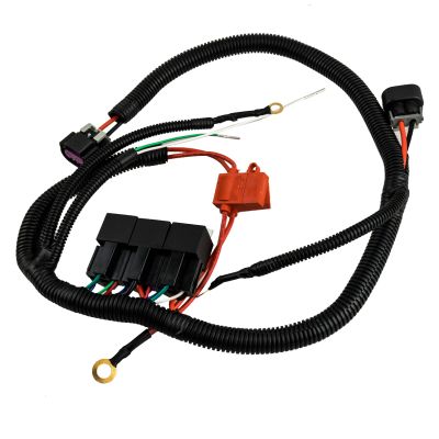 Car Electric Dual Fan Upgrade Wiring Harness 7L5533A226T, for ECU Control 1999 2000 2001 2002 2003 2004 2005 2006