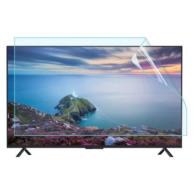 JFGH 55 Inch TV Screen Matte Protector, Anti Glare Anti Blue Light & Eye Protective Ultra-Clear Film for Sharp, Sony, Samsung, Hisense, LG Etc / 55in 1211x682mm