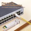 10Pack 10GBase-LR SFP+ Transceiver, 10G Dual LC Single Mode Module for Cisco SFP-10G-LR, Meraki MA-SFP-10GB-LR, Ubiquiti UF-SM-10G, Mikrotik, D-Link, Supermicro, Netgear and More (DDM, 1310nm, 10km) view 4