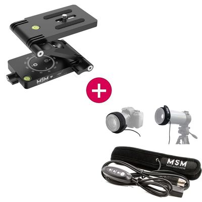 Z Tripod Head, Easiest Lock System, 8.8lbs Payload, Lens Warmer with Cold Flexible Cable Down to -25