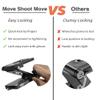 Z Tripod Head, Easiest Lock System, 8.8lbs Payload, Lens Warmer with Cold Flexible Cable Down to -25 view 3