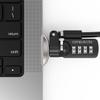 Compulocks Ledge Lock Adapter for MacBook Pro 14" M1, M2, M3, M4 - Secure Combination Cable Lock - Laptop Security Accessory, Anti-Theft Device, Compatible with MacBook Pro - Silver Finish view 2