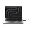Compulocks Ledge Lock Adapter for MacBook Pro 14" M1, M2, M3, M4 - Secure Combination Cable Lock - Laptop Security Accessory, Anti-Theft Device, Compatible with MacBook Pro - Silver Finish view 3